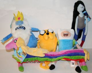 Adventure Time With Finn & Jake PLUSH Marceline Ice King Lady Ranicorn 