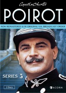 Agatha Christies Poirot Series 5 New SEALED 2 DVD Set