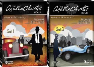 AGATHA CHRISTIE HOUR COMPLETE SERIES SET 1 + 2 New DVD