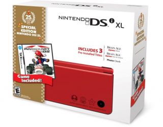 Nintendo DSi XL 25th Anniversary Mario Game System