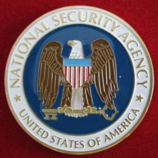 US National Security Agency NSA Challenge coin 62
