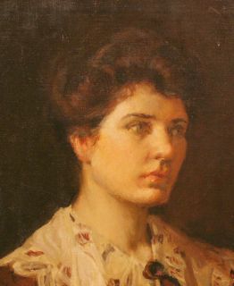 Agnes Richmond Realist NY Woman Artist Oil Painting