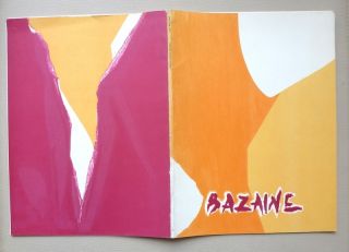 Jean Bazaine Galerie Adrien Maeght Paris 1984 3 Lithographs in Colour 