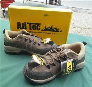 AdTec 1676 Steel Toe Hiker Work 7 Brown Black Work Boot Shoes Class 75 