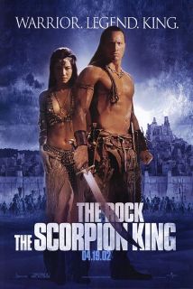 The Scorpion King Movie Poster Advance Dwayne Johnson