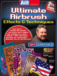   Airbrush Effects & Techniques with Terry Hill DVD by Airbrush Action