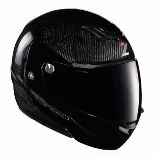Lazer Monaco Pure Carbon Motorcycle Helmet Large Black