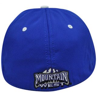 Mountain West US Air Force Academy Falcons Flat Bill Blue Fitted Hat 