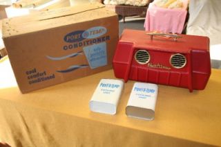 RARE 1950S PORT A TEMP EARLY PORTABLE AIR CONDITIONERMINTY