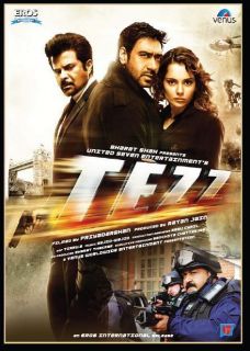 Tezz 2012 Original Bollywood DVD Ajay Devgan Anil Kapoor Zayed Khan 
