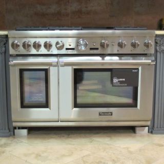 grand series prg486jdg 48 stainless steel pro grand gas range with six 