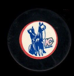   City Scouts Vintage Team Logo Souvenir Hockey Puck IHL AHL ECHL Pucks