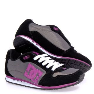 DC Shoes Womens Alibi Canvas Skate Athletic Shoes Sz 9 5