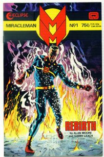 1985 Miracleman 1 First Printing Tough Back Issue Alan Moore