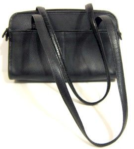 Brighton Collection Alesha Black Leather Handbag