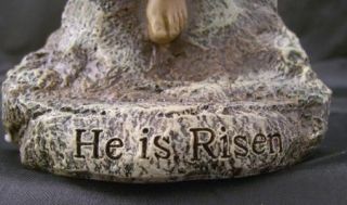 Resurrected Jesus Christ Statue Religious Easter Decor