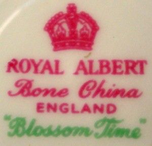 Royal Albert China Blossom Time Pattern Mini Creamer
