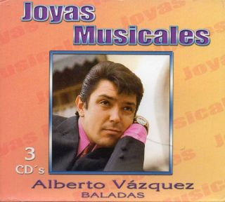 Alberto Vazquez Baladas Joyas Musicales 3 CDs