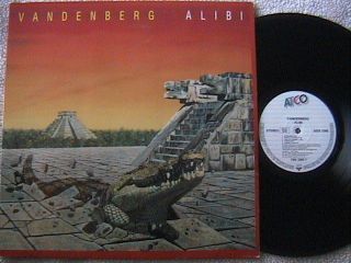 Vandenberg Alibi LP 1985 German Import Whitesnake Guitarist