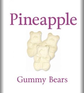 Albanese Pineapple Gummy Bears Assorted Sizes