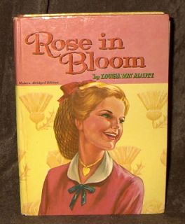 Rose in Bloom Louisa May Alcott Vintage HC Book 1952