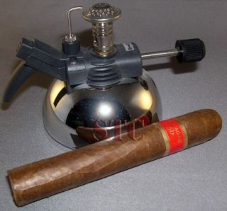   Lighter for Cigars Cigarettes Cigar Lounge The Burner by Alec Bradley