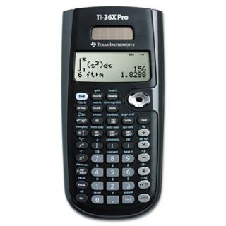TI 36x Pro Scientific Calculator Converts Fractions Decimals and Terms 
