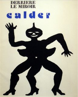 Alexander Calder DLM 212 Cover Original Lithograph 1975 Custom Framed 