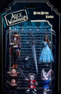 New Alice In Wonderland Movie Series Ultra Detail Figure Toy 