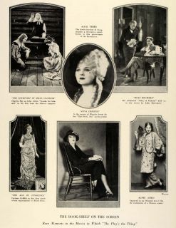 1924 Print Alice Terry Charles Ray John Barrymore Theatre Stage Agnes 
