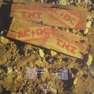   TNT OZ PRESS RED ALBERT PRODUCTIONS LP RECORD ALBUM EX/MT