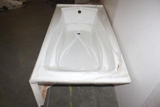 Kohler Maripossa White 72 Three Wall Alcove Bathtub Left Hand Drain 