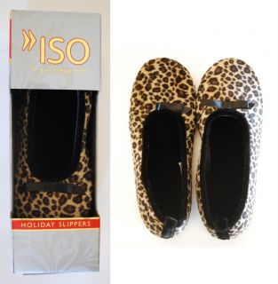 Isotoner Ballet Style Slippers Microterry s 5 6 M 6 5 7 5 L 8 9 