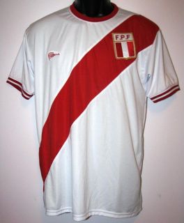 Marca Peru FPF Jersey Shirt Camiseta Seleccion Peruana M L