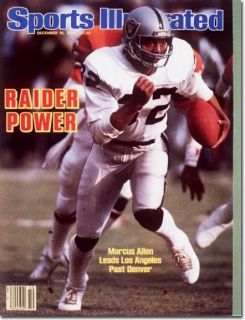 December 16 1985 Marcus Allen Sports Illustrated