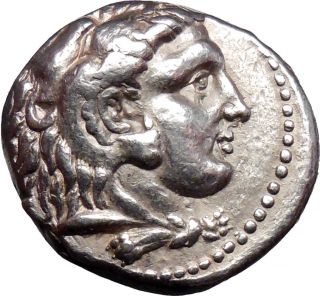 Alexander The Great Silver Tetradrachm 319BC Heracles Zeus