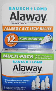   Lomb Alaway Allergy Eye Itch Relief Antihistamine Eye Drops