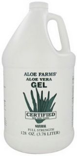 Aloe Vera Gel Organic Gallon by Aloe Farms 1 Gallon Gel
