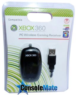 WIRELESS GAMING RECEIVER   (Black)   Xbox 360 Controller on PC