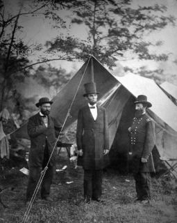 1862 Mr Civil War President Lincoln Antietam Maryland