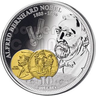 Silver Coin Financial Tycoons Nobel Cook Islands 2009