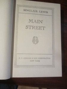 Sinclair Lewis Five Classic Books Collier Editions Vintage for 