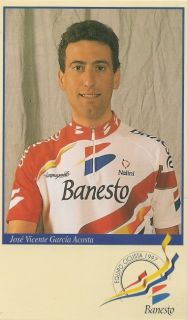 BANESTO Nalini VINTAGE Jersey 1996 CYCLING Shirt SPAIN Camiseta 
