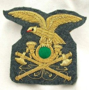 Italy Italian Army Alpini Mountain Troops Bullion Hat Badge Engineer 