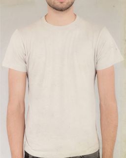 Alternative Apparel Mens 3 7 oz Basic Crew T Shirt Short Sleeve Tee 