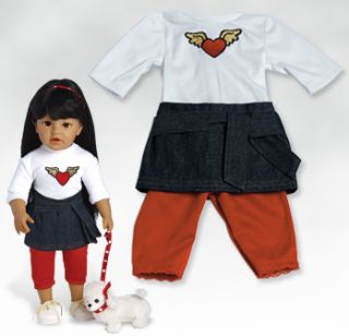 Olivias Outfit Fits 18 inch Dolls All American Girl Dolls