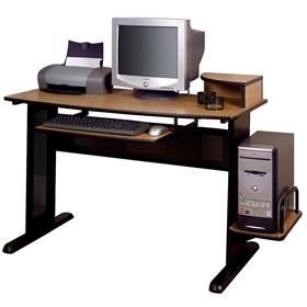 Ameriwood Altra Large work surface Computer Desk, H 34 x W 54 x D 23 