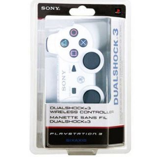 Genuine Sony PS3 DualShock 3 Wireless Controller White