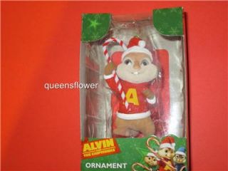 2012 alvin the chipmunks holiday ornament alvin