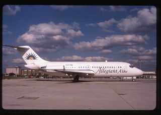 Original Airline Aircraft Slide Allegiant DC 9 N127NK